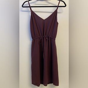 Aritzia XS burgundy dress